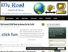 Tablet Screenshot of myroadtofinancialfreedom.com